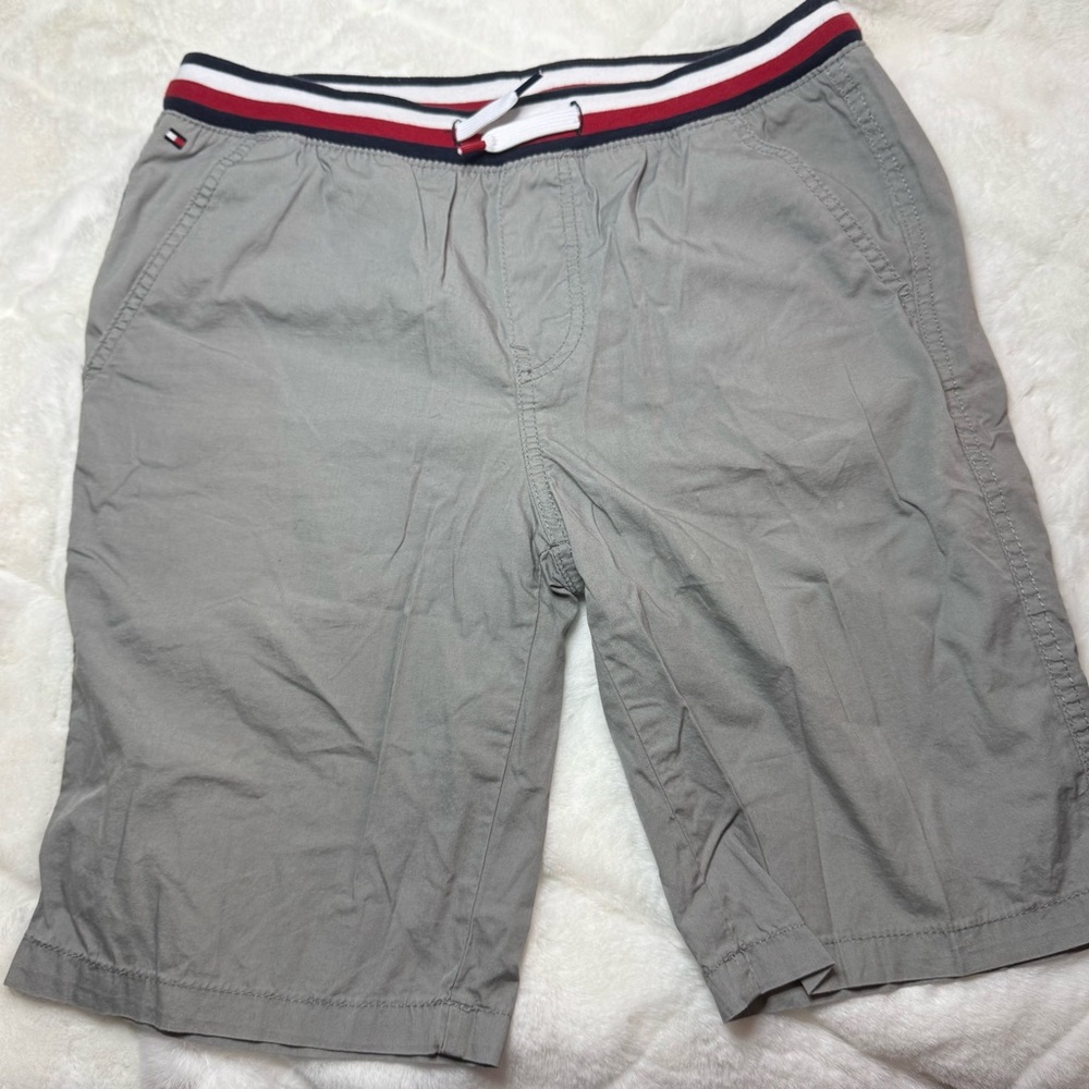 Tommy Hilfiger Gray Flat Front Shorts